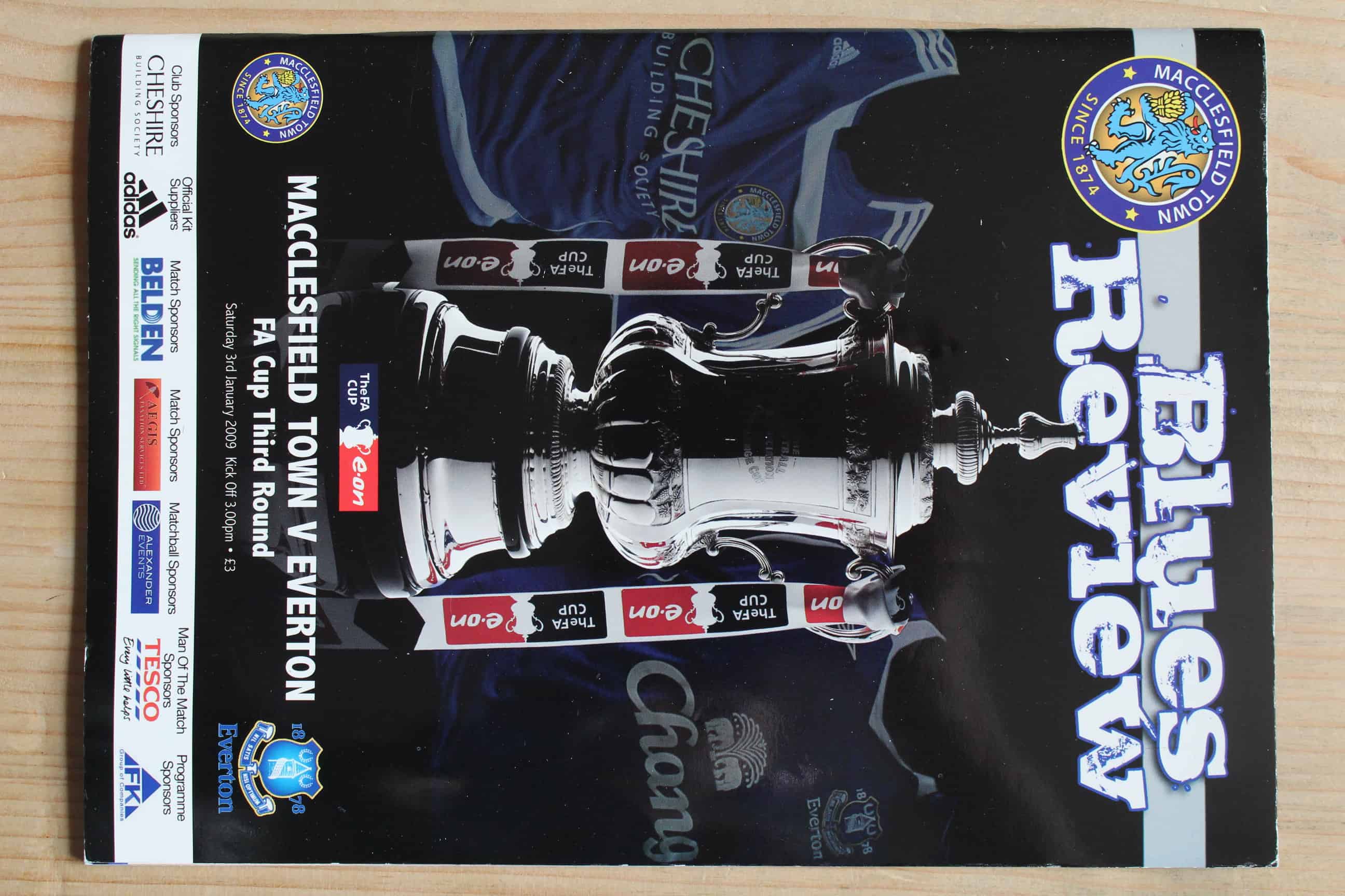 Macclesfield Town FC v Everton FC